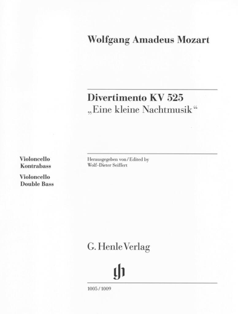Divertimento KV 525 "Eine kleine Nachtmusik" : Violoncello