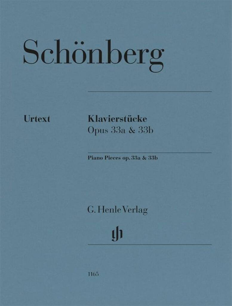 Klavierstücke Op. 33a und 33b