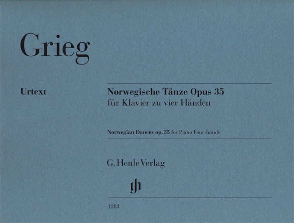 Norwegian Dances op. 35 : for Piano Four-hands