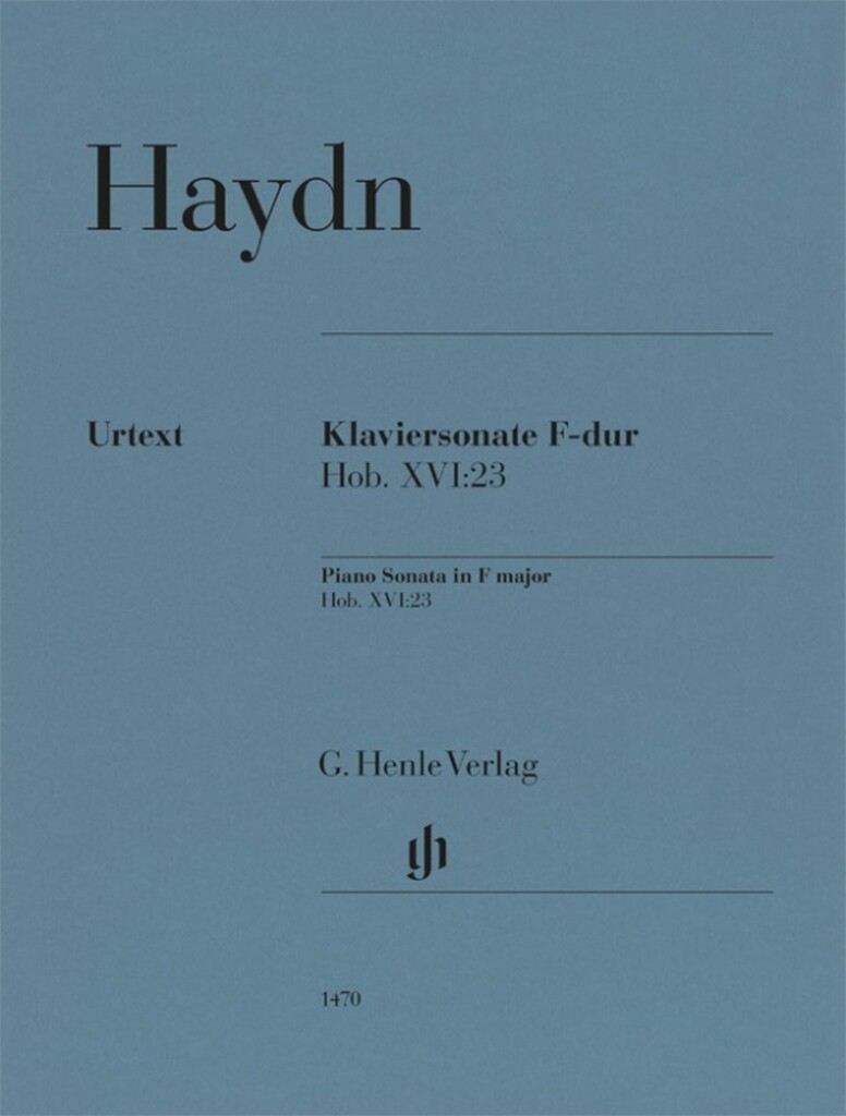 Klaviersonate F-dur Hob. XVI 23