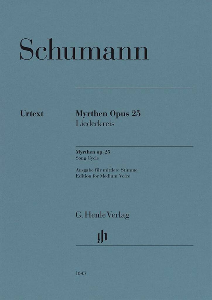 Myrthen Op. 25 : Song Cycle