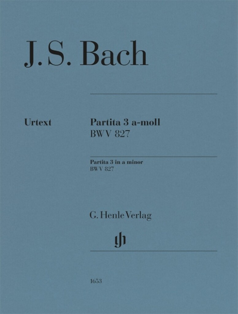 Partita 3 A-moll - BWV 827