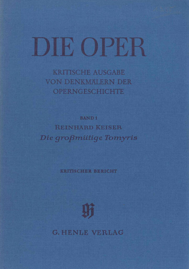 Die großmütige Tomyris : Die großmütige Tomyris