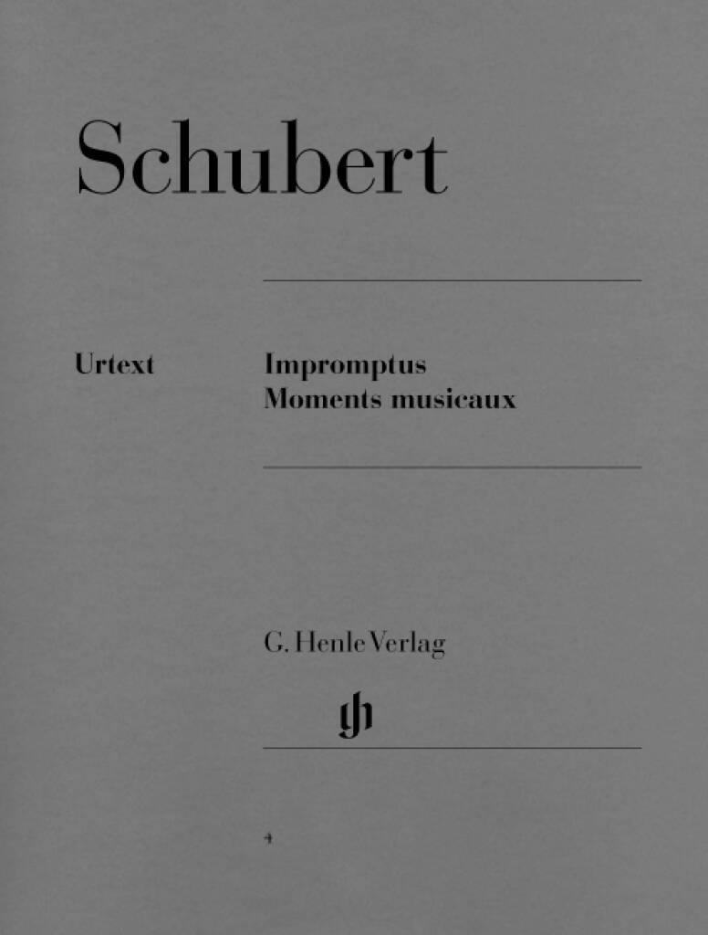 Franz Schubert: Impromptus And Moments Musicaux (Henle Urtext Edition)