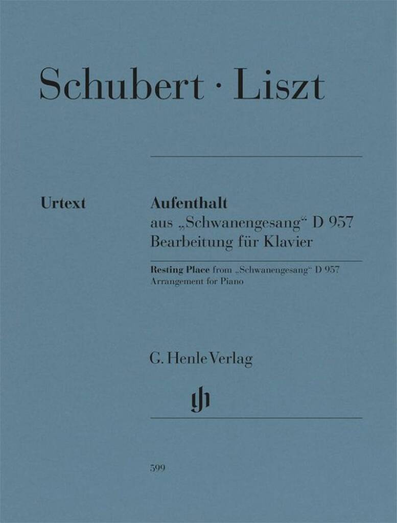 Aufenhalft aus Schuberts Schwanengesang : D. 957
