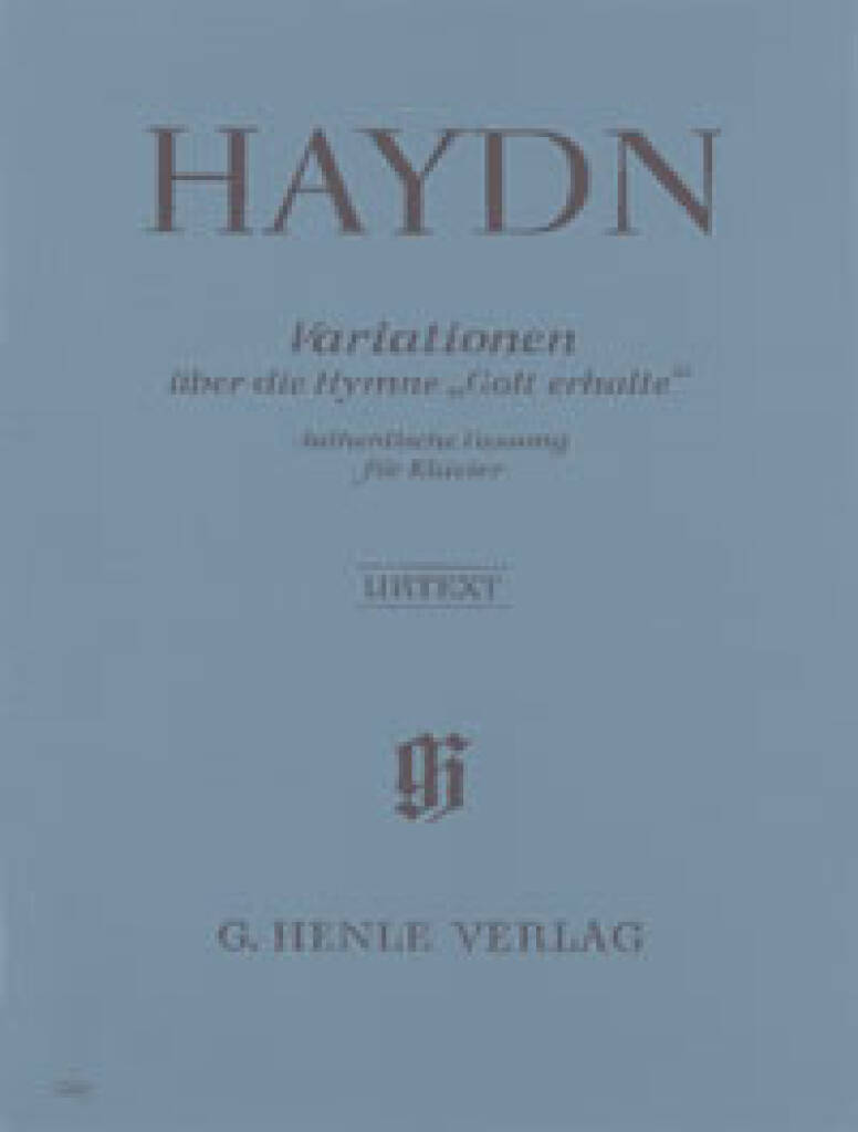 Variationen Über Die Hymne "Gott Erhalte"
