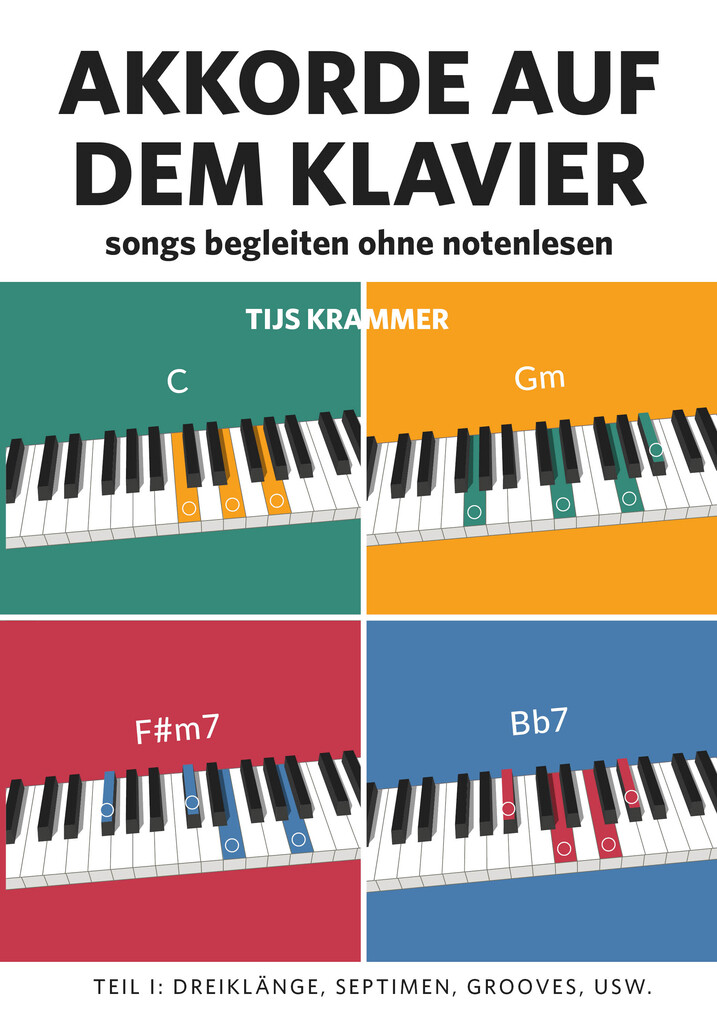 Akkorde auf dem Klavier, teil 1 : Songs begleiten ohne notenlesen