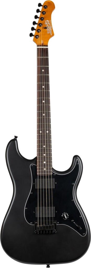 JS400 Electric Guitar - Matt Black : Black Hardware