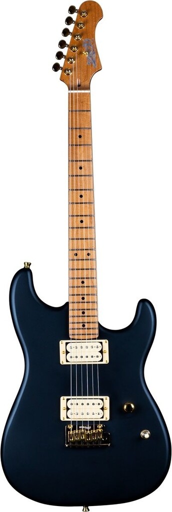 JS700 Electric Guitar - Matt Black : Gold Hardware