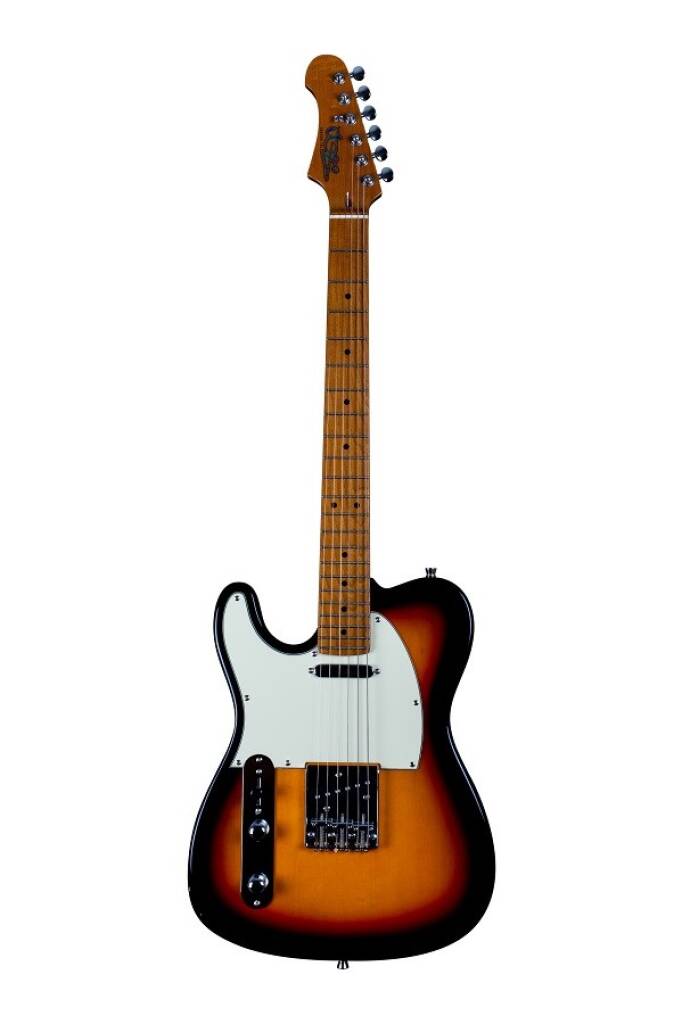 JT300 Electric Guitar - Sunburst (Left Handed) : Roasted Maple Fretboard