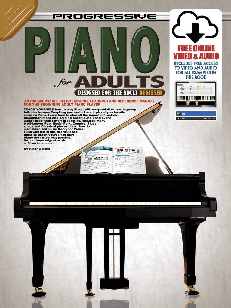 Progressive Piano for Adults : With Poster