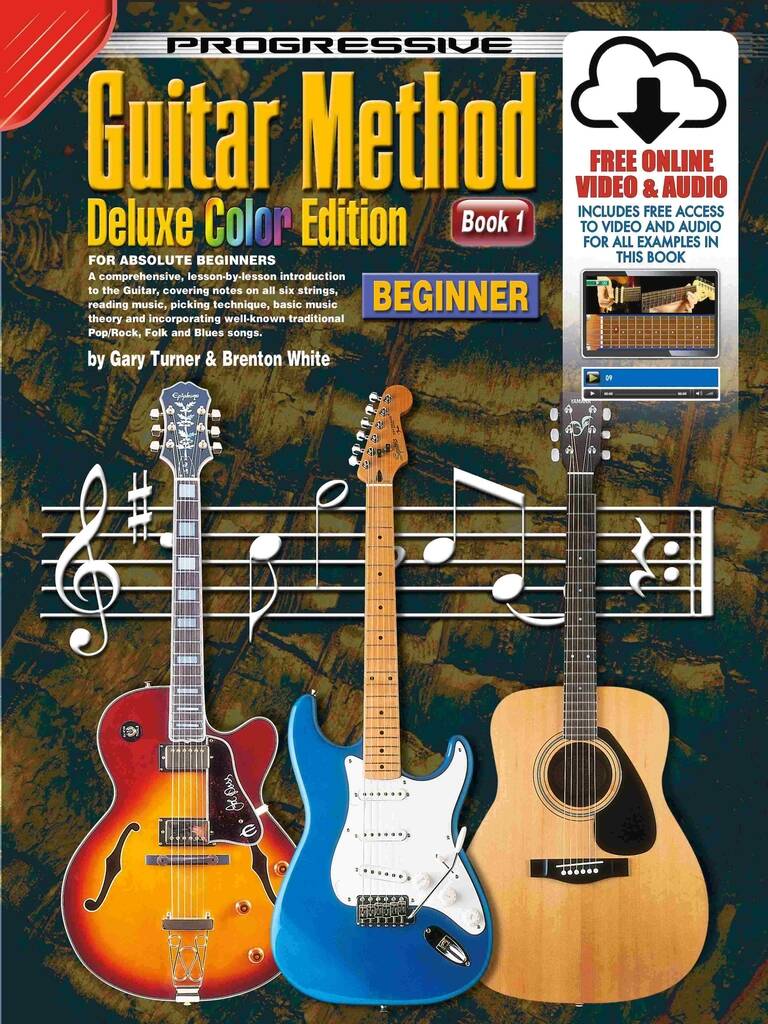 Progressive Guitar Method 1- Deluxe Color Edition : With Poster