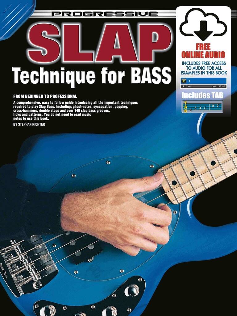 Progressive Slap Technique for Bass : With Poster