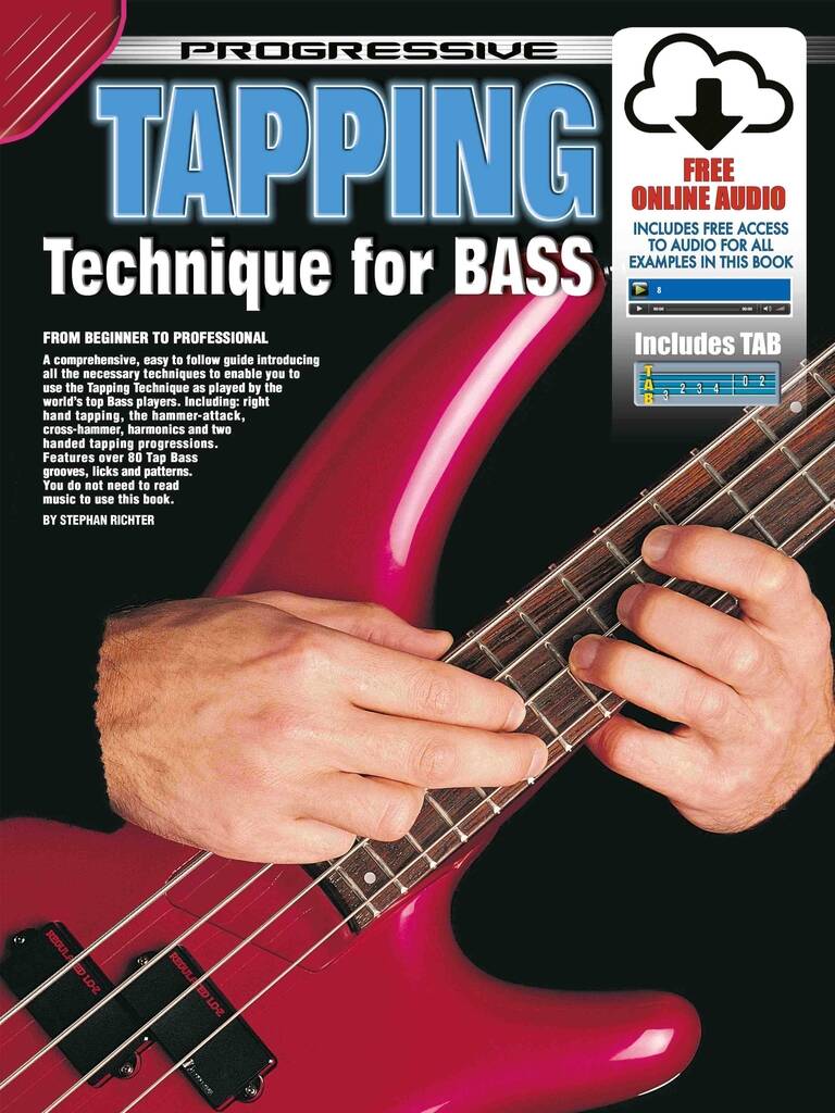 Progressive Tapping Technique for Bass : With Poster