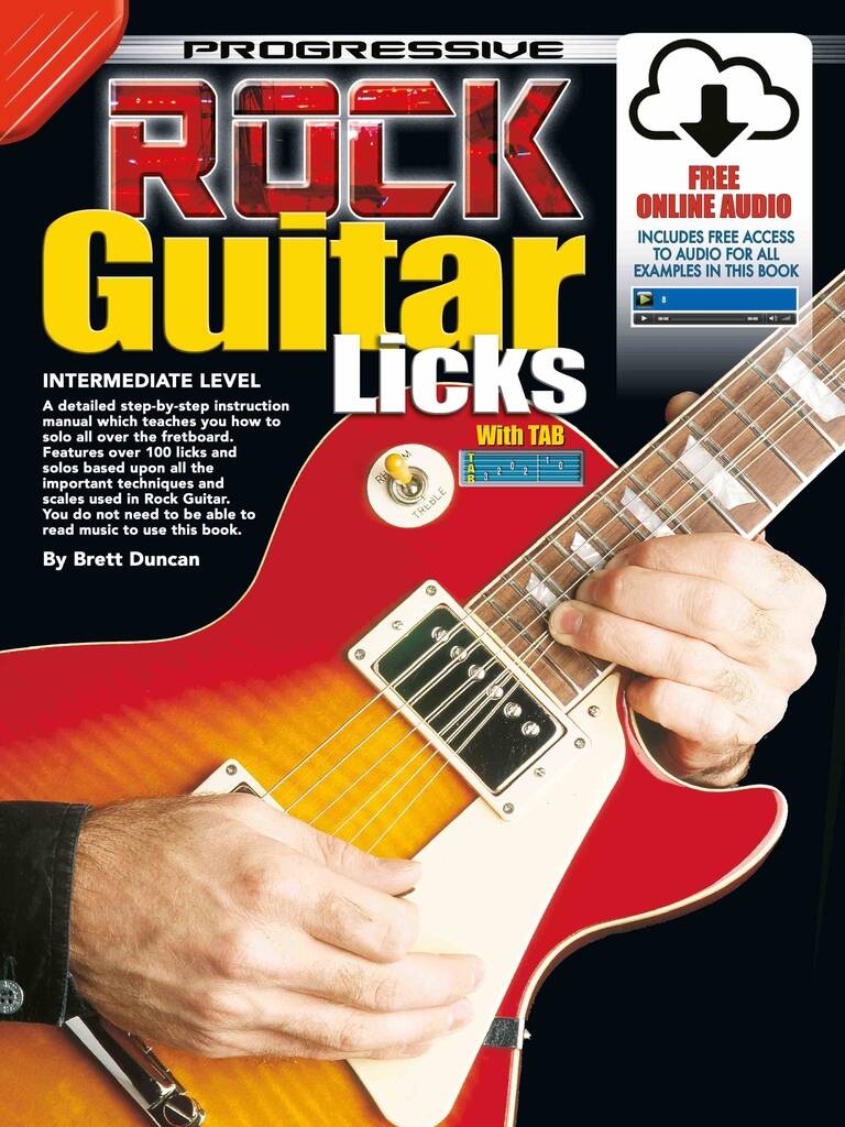 Progressive Rock Guitar Licks : With Poster