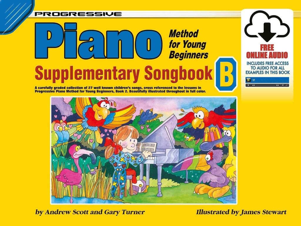 Progressive Piano Method for Young Beginners -B : Supplementary Songbook