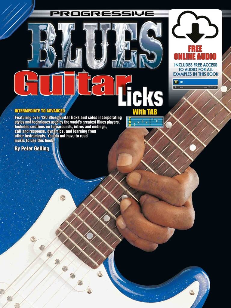 Progressive Blues Guitar Licks : With Poster