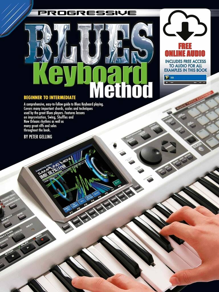Progressive Blues Keyboard Method : With Poster