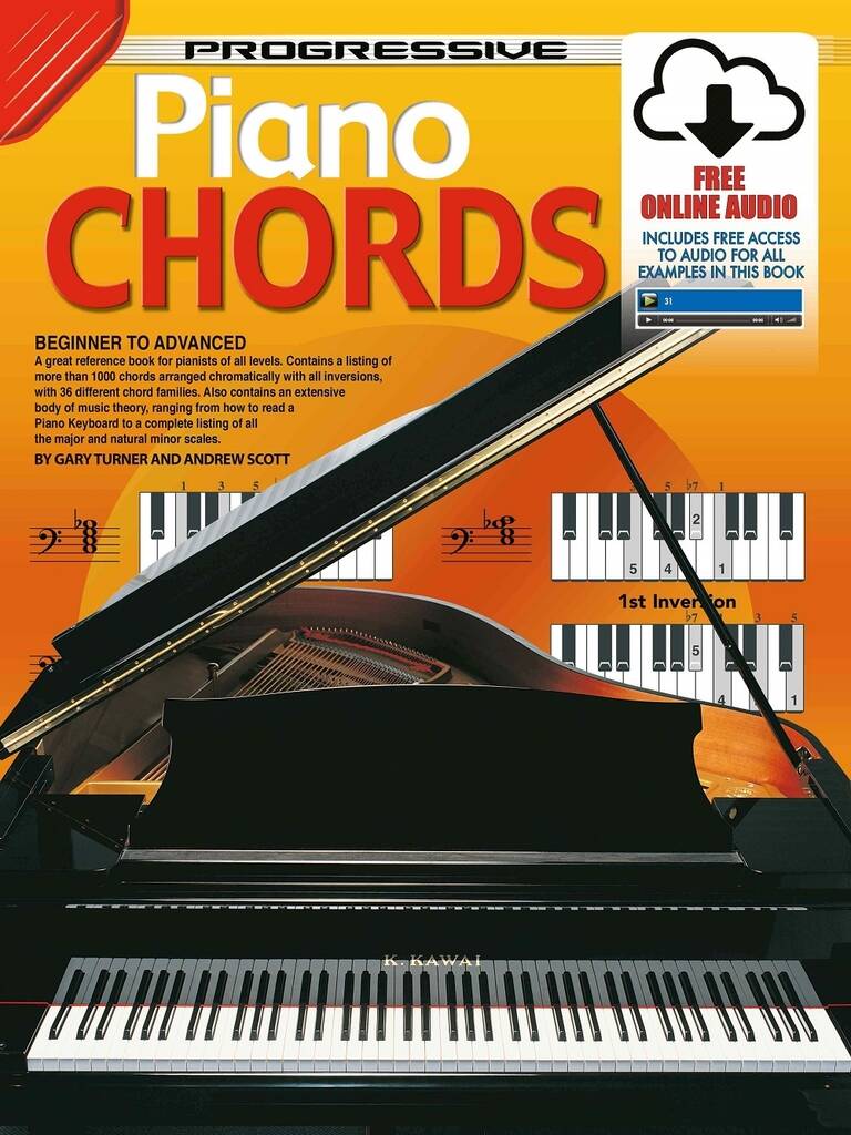 Progressive Piano Chords : With Poster