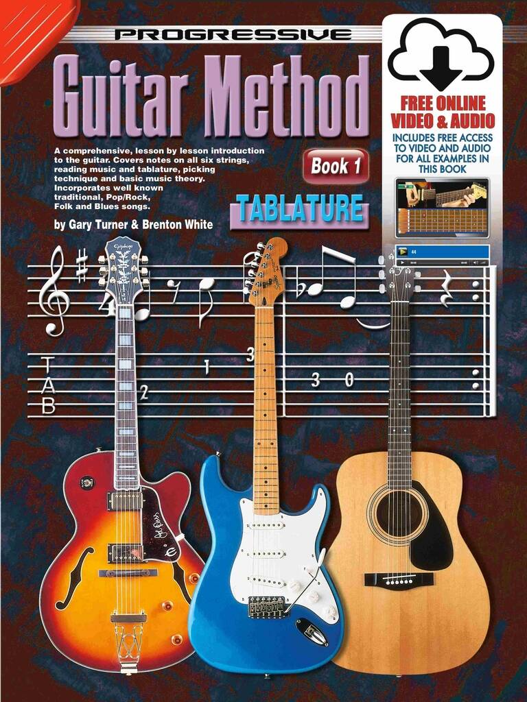 Progressive Guitar Method - Book 1 with TAB : With Poster