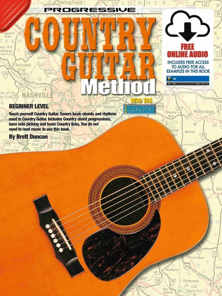 Progressive Country Guitar Method : With Poster