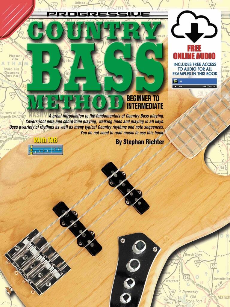 Progressive Country Bass Method : With Poster