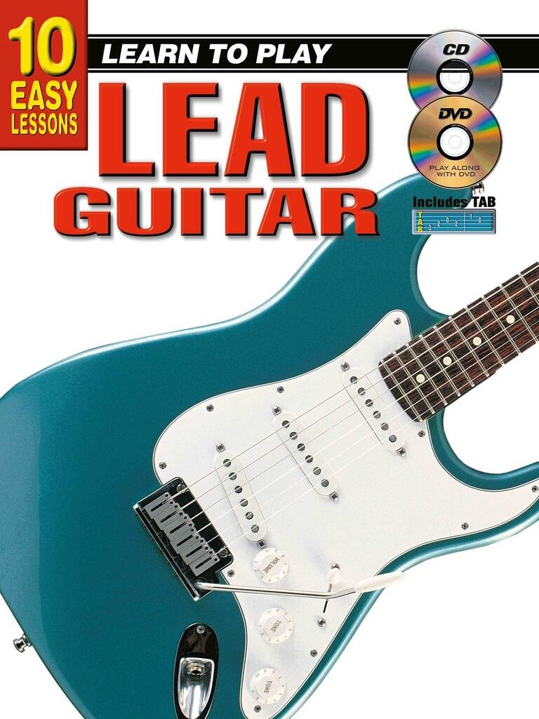 10 Easy Lessons - Learn To Play Lead Guitar : With Poster