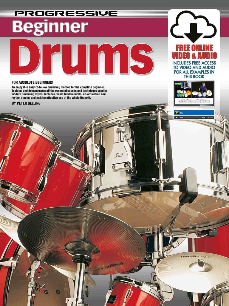 Progressive Beginner Drums : With Poster