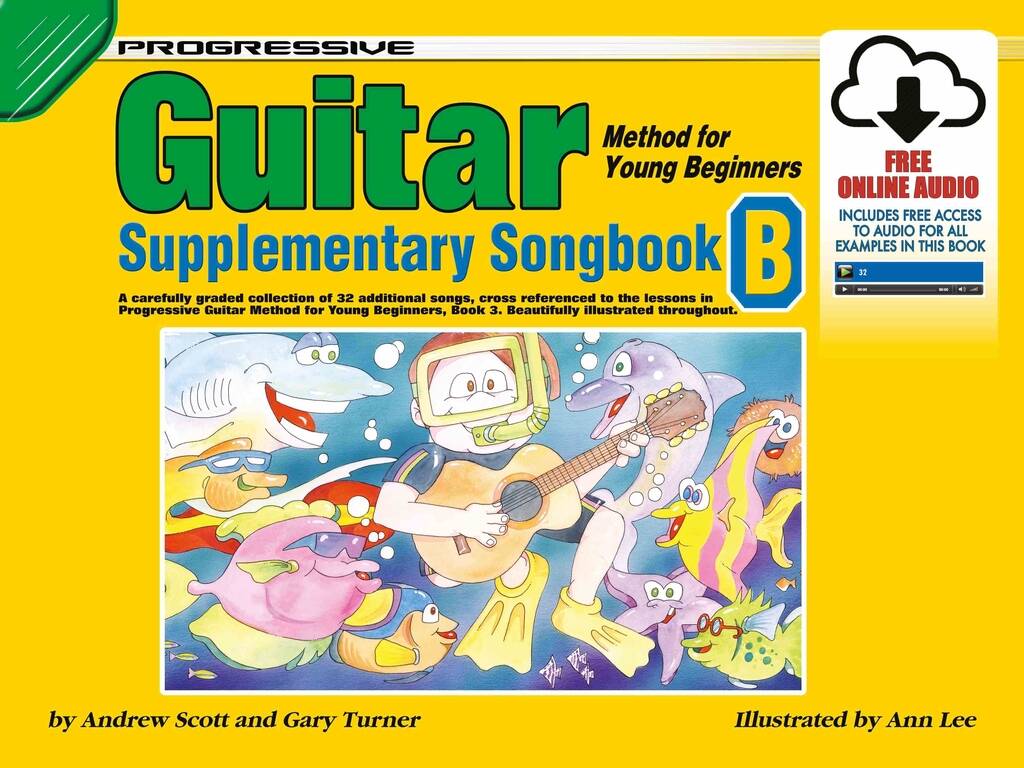 Progressive Guitar Method for Young Beginners - B : Supplementary Songbook