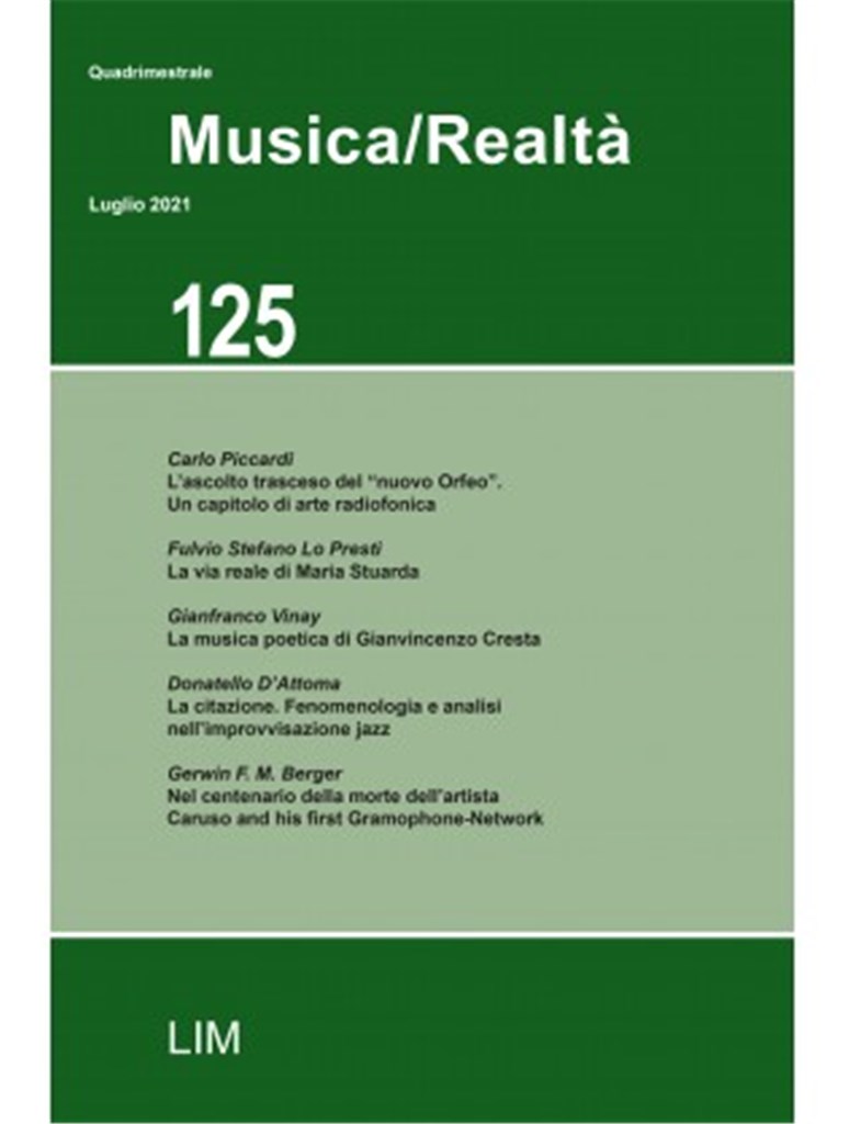 M/R XLII 125, Luglio 2021
