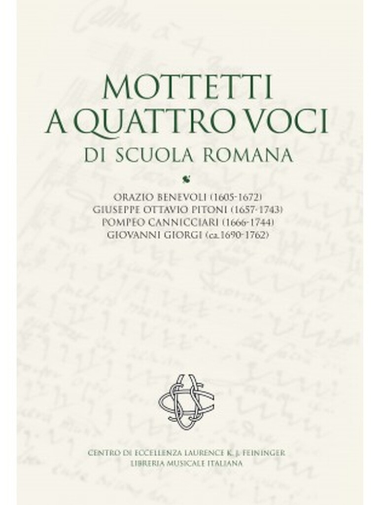 Mottetti a quattro voci di Scuola Romana