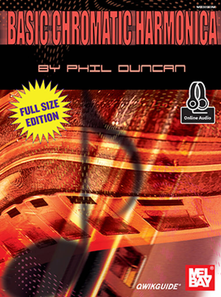 Basic Chromatic Harmonica : Full-Size Edition