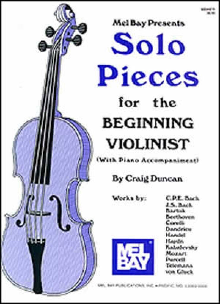 Solo Pieces For The Beginning Violinist : With Piano Accompaniment