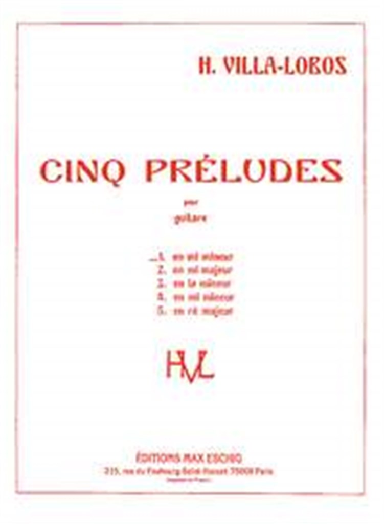 Prelude N 1 en Mi Mineur