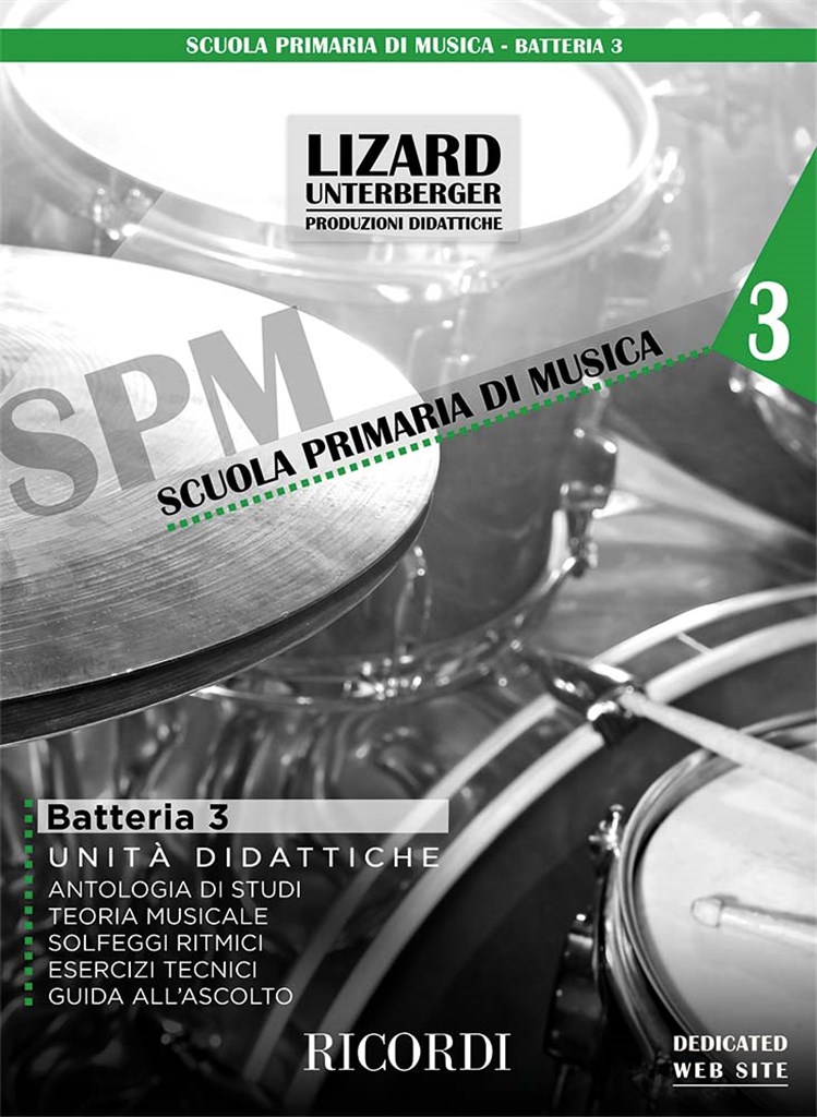 Batteria e percussioni vol. 3 (Unità didattiche) : Lizard (collana SPM)