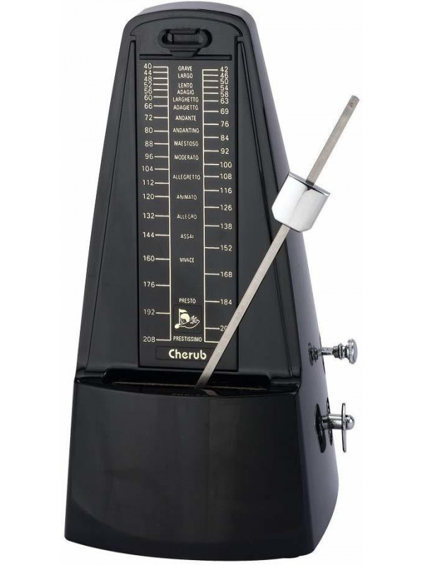 Mekanisk Metronome - CHERUB WSM-330B Sort