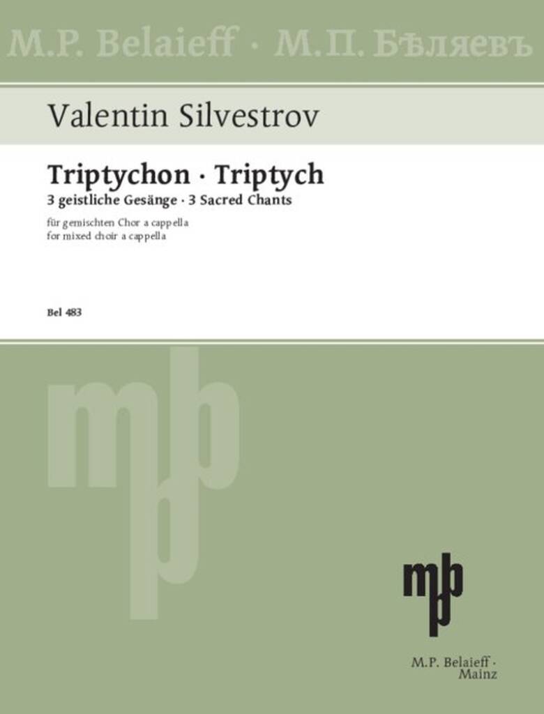 Triptychon : 3 geistliche Gesänge