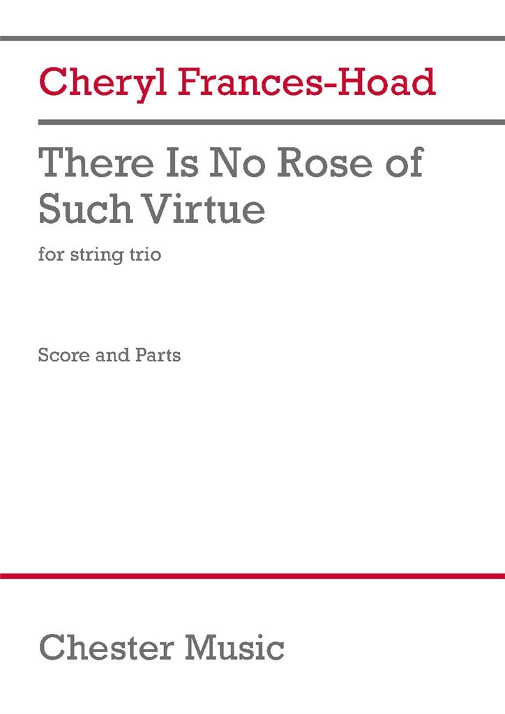 There Is No Rose of Such Virtue