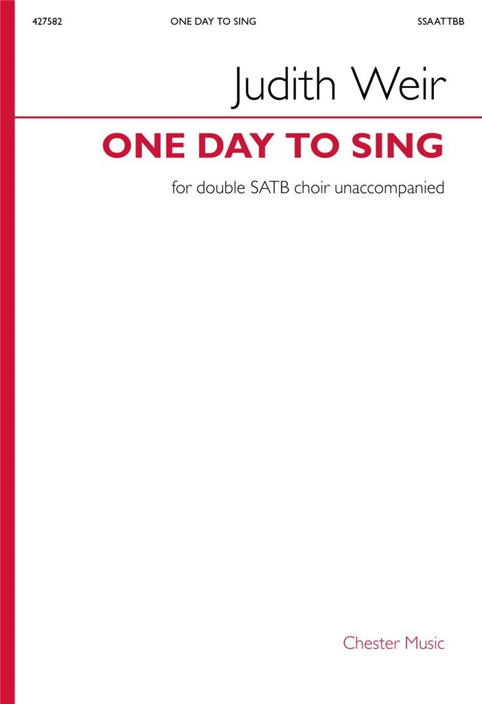 One Day to Sing