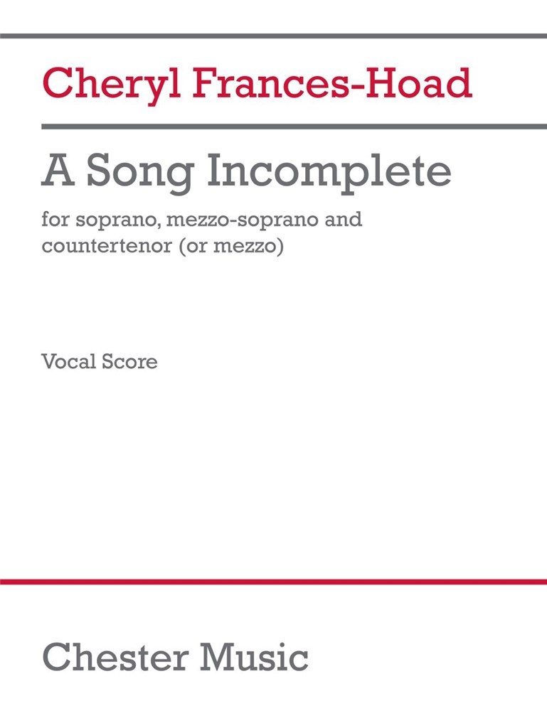 A Song Incomplete : Anonymous (misattributed to Plato)