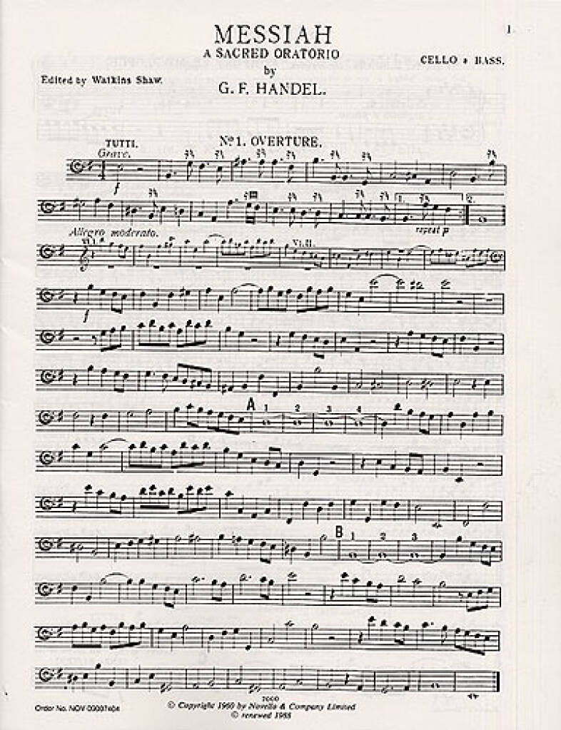 Messiah - A Sacred Oratorio