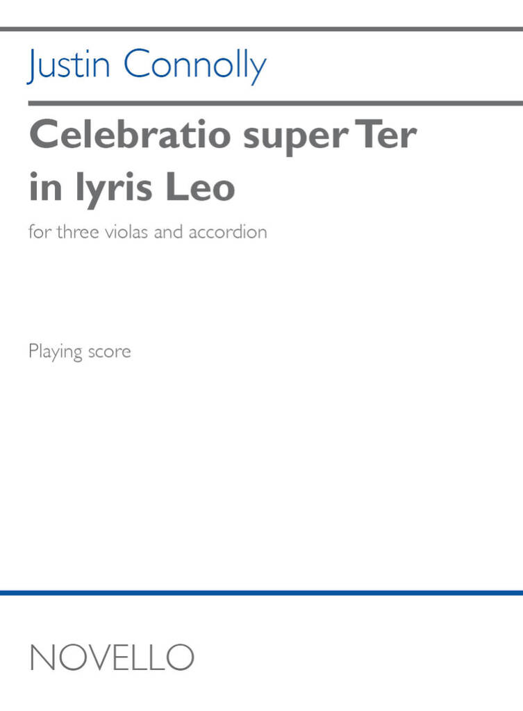 Celebratio super Ter in lyris Leo, Op. 29/II