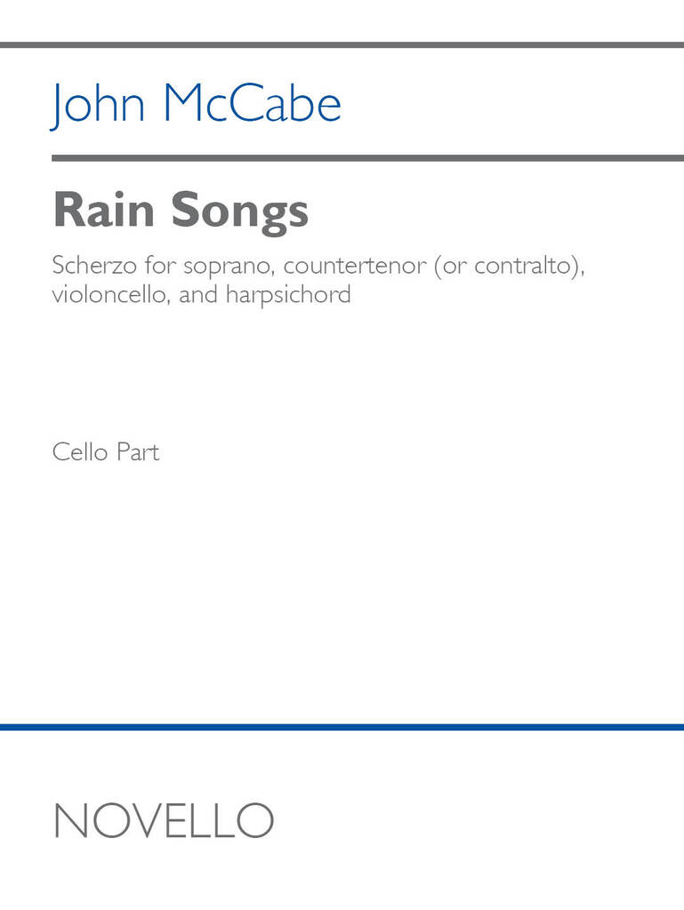 Rain Songs (Cello Part)