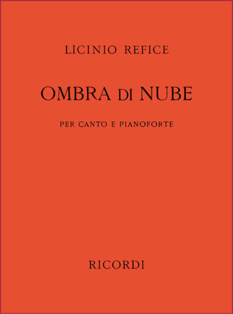 Ombra di nube : per canto e pianoforte