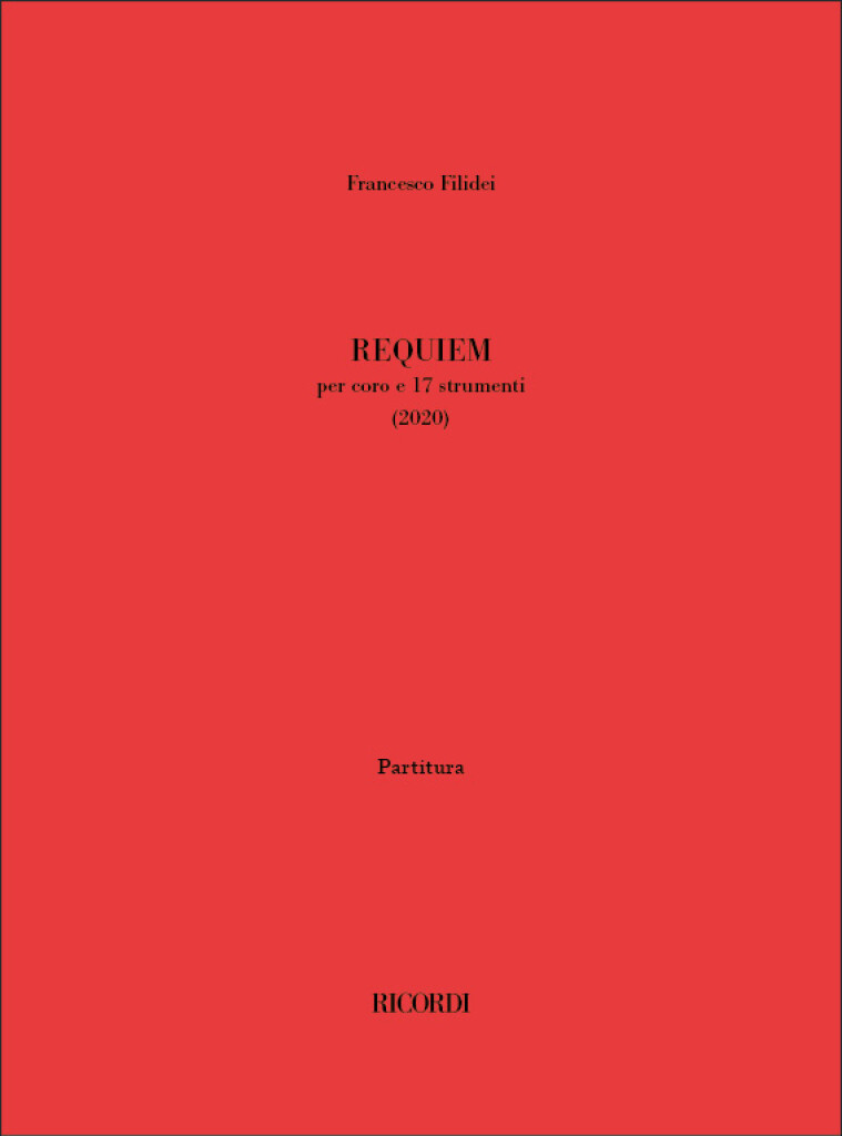 Requiem : per coro e 17 strumenti (2020)