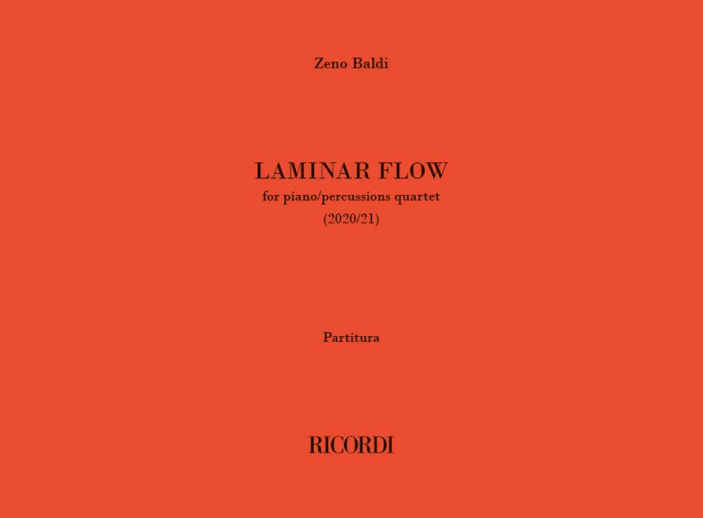 Laminar Flow : for piano/percussions quartet