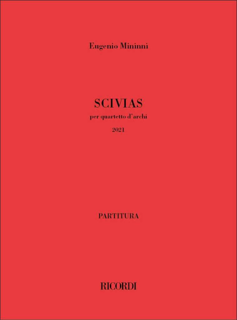 Scivias : per quartetto d'archi
