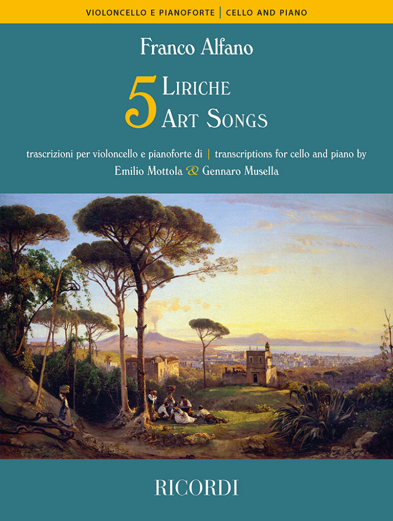 5 liriche trascritte per violoncello e pianoforte : a cura di Emilio Mottola e Gennaro Musella
