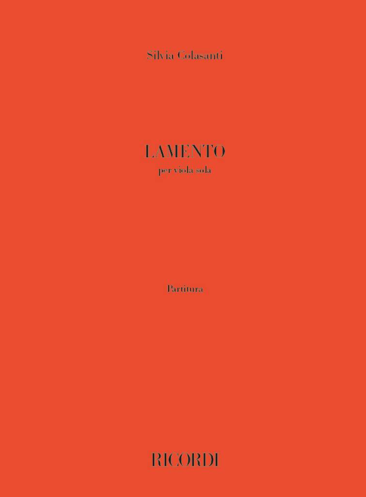 Lamento : per viola