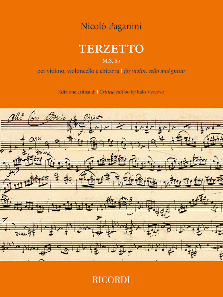 Terzetto M.S. 69 : per violino, violoncello e chitarra | for violin, cello and guitar